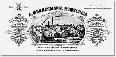 A.MANNESMANN - founded in 1796